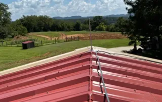Lightning Protection on Metal Roof