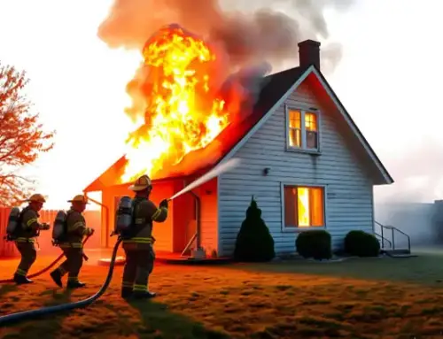 Lightning Protection Rods Prevent Fire