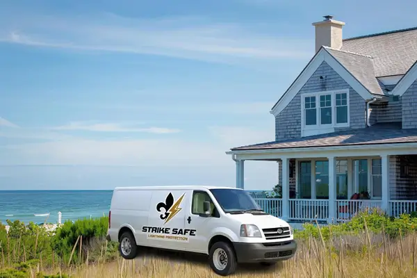 Lightning Protection for Coastal Home
