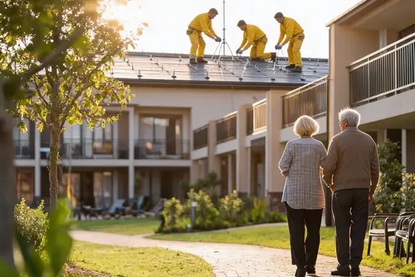 Lightning Protection Senior Living Facility