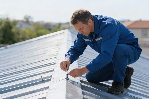 Texas Lightning Rod Installation