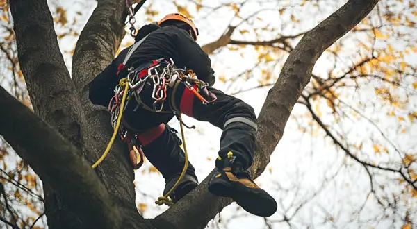 Installing Lightning Protection for Trees