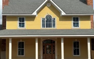 Lightning Rods Installed on Roof Top