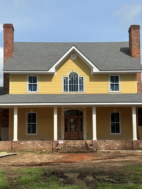 Lightning Rods Installed on Roof Top
