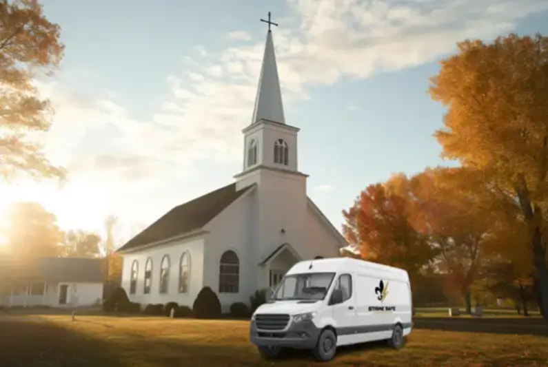 Lake Charles Church Lightning Protection