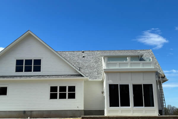 Installing lightning rods on solar roofs