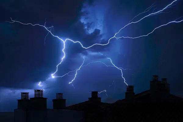 Lightning Strike in Louisiana